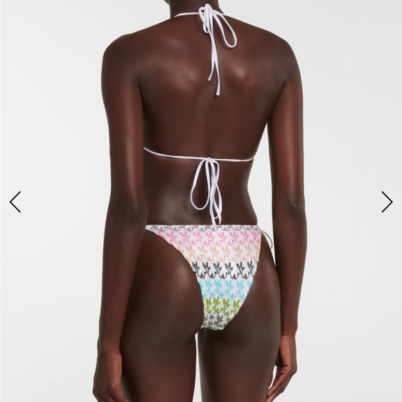 MISSONI MARE Zig-zag knit bikini. Size 42 NWT US Size 6 - Picture 4 of 9
